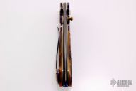 Damascus and Jigged Bone Gentleman's Folder