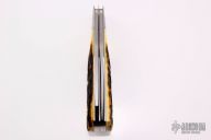 Two-Blade Trapper - Amber Stag