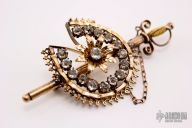 Victorian Brooch w/ Sword - 1890-1920's