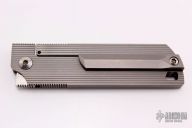 SpaceX Double Pump EDC Flipper with Leather Sheath