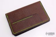 Leather Field Notes Cover with Card/Pen Slots