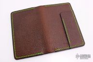 Leather Field Notes Cover with Card/Pen Slots