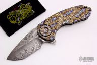 F3 Compact - Damasteel and Jigged Titanium