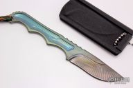 Titanium Neck Knife - Chisel Ground