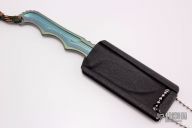 Titanium Neck Knife - Chisel Ground