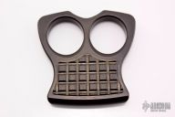 Two-Hole Paperweight - DLC Stonewash Titanium S/N 023