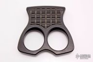 Two-Hole Paperweight - DLC Stonewash Titanium S/N 023