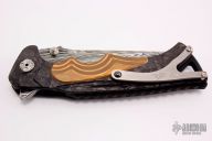 Tighe Fighter - Damasteel/Carbon Fiber/Copper