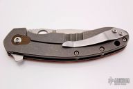 C156GPBN Brad Southard Flipper - Amboyna Burl Scale