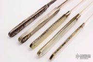 5 Silver Fruit Knives