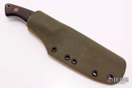 Drop Point Hunter with Leather Lined Sheath