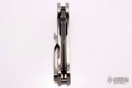 Framelock Flipper - Damascus Wharncliffe