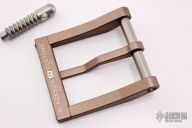 Custom Blackside Modular Belt Buckle - Titanium