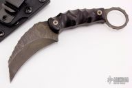 Karambit - Damascus and Ironwood