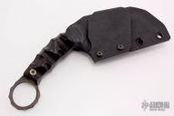 Karambit - Damascus and Ironwood