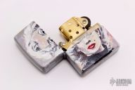 Custom Shorty Zippo - Marilyn Monroe