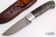 Damascus and Burlwood Hunter