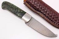 Damascus and Burlwood Hunter