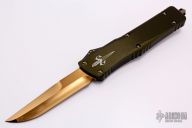 Combat Troodon - Clip Point Bronze DLC Mirror Polish - OD Green