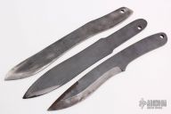 Assorted Throwing Knives - Set of 3