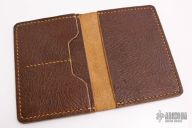 Leather Journal Cover with Card Slots