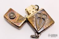 3d Crusader and .45 Auto Zippo