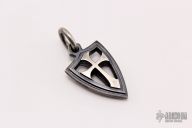 Royal Bronze Large Crusader Pendant