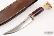 Crown Stag Bird and Deer Hunter