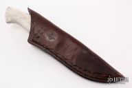 Engraved Damascus Montana Hunter