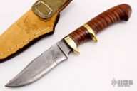 Damascus Sub-Hilt Hunter