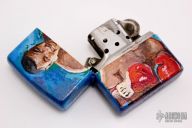 Custom Shorty Zippo - Iron Mike Tyson