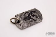 Rampant Lion Dog Tag