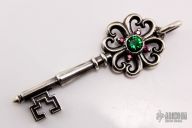 Shamrock Key Pendant