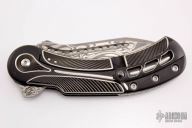 FM224 Field Marshall - Black/Silver - Grosserosen Damasteel