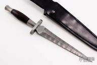 Sykes Dagger - Damascus 