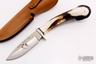 Wilde Bill Cody "Tracks" Knife - Mountain Lion
