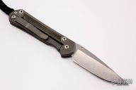Small Sebenza 21 - Black Canvas Micarta