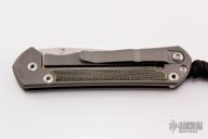 Small Sebenza 21 - Black Canvas Micarta