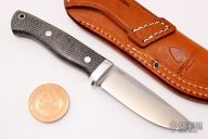 Mackinaw - Oreo Burlap Micarta