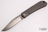 Slipjoint - Tumbled Blade and Bead Blasted Honey Comb Handle