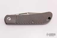 Slipjoint - Tumbled Blade and Bead Blasted Honey Comb Handle
