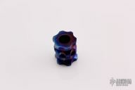 Flamed Titanium Bead