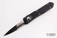 120-2 Ultratech Bayonet Black Serrated