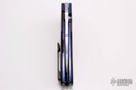 Linerlock Flipper - Zirconium and Carbon Fiber