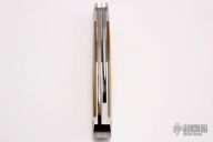 Engraved Coke Bottle - Gold Lip Pearl