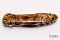 1660 Custom Kershaw Leek - Maple Burl Scales