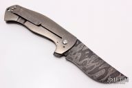 Hydra - Damascus w/ Carbon Fiber Inlay