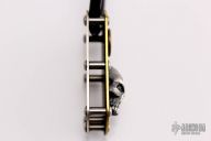 Bad Intent Sterling Silver Dog Tag w/ .45 Auto