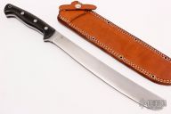 Golok - Black Canvas Micarta