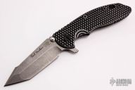 Custom XM-18 Flipper - Working Finish Harpoon Tanto